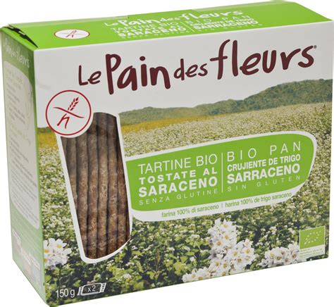 Variedad de crackers de trigo sarraceno Le Pain des Fleurs