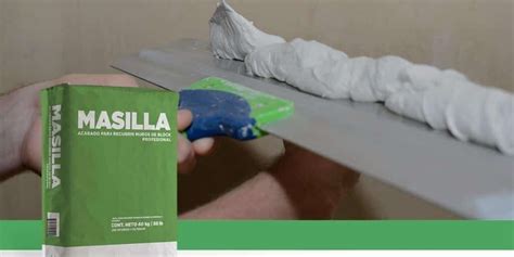Diferentes tipos de masilla para reparación de paredes