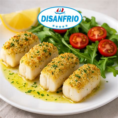 Merluza horneada con costra de parmesano