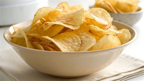 Patatas fritas crujientes en un bol