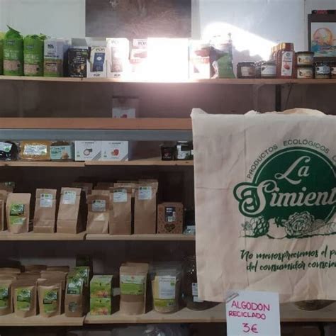 Tienda de productos ecológicos La Simiente en Huércal de Almería