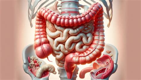 Ilustración de la fermentación de carbohidratos en el intestino grueso