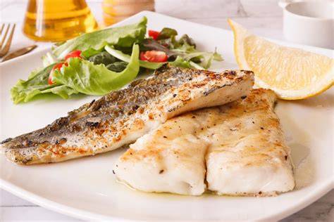 Plato de merluza a la plancha