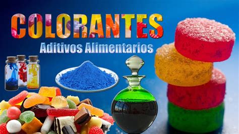 Tipos de colorantes alimentarios