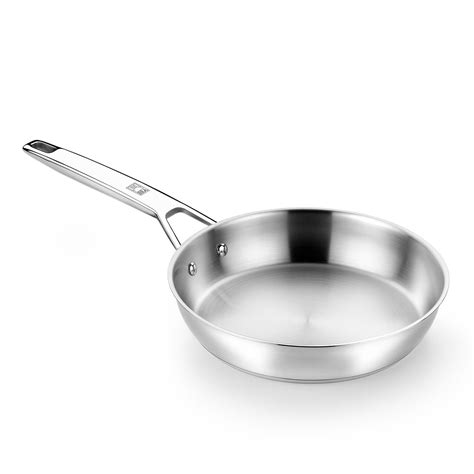 Sartén de acero inoxidable BRA apta para inducción y horno