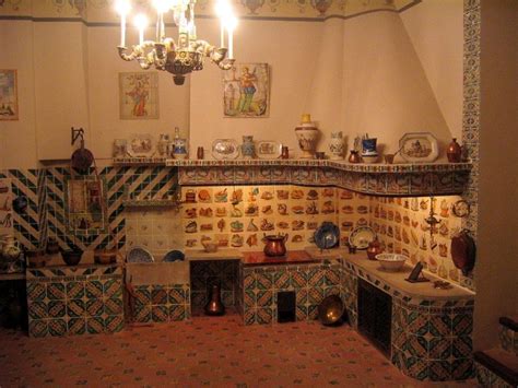 Interior de una cocina tradicional valenciana