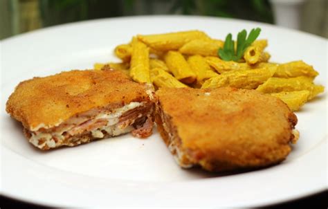 Libritos de ternera con jamón y queso