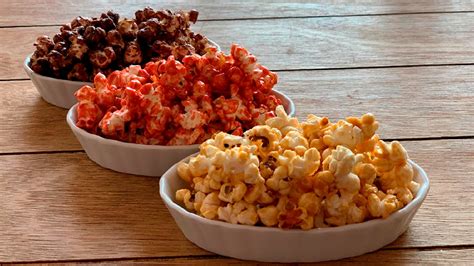Palomitas de diferentes sabores y preparaciones