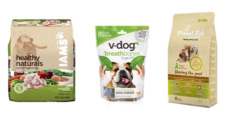 Ingredientes naturales para alimentos de mascotas