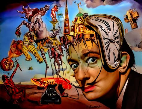 Forma característica del pan Dalí