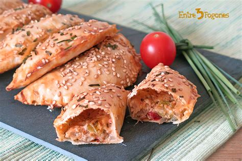 Empanadilla de pisto y atún