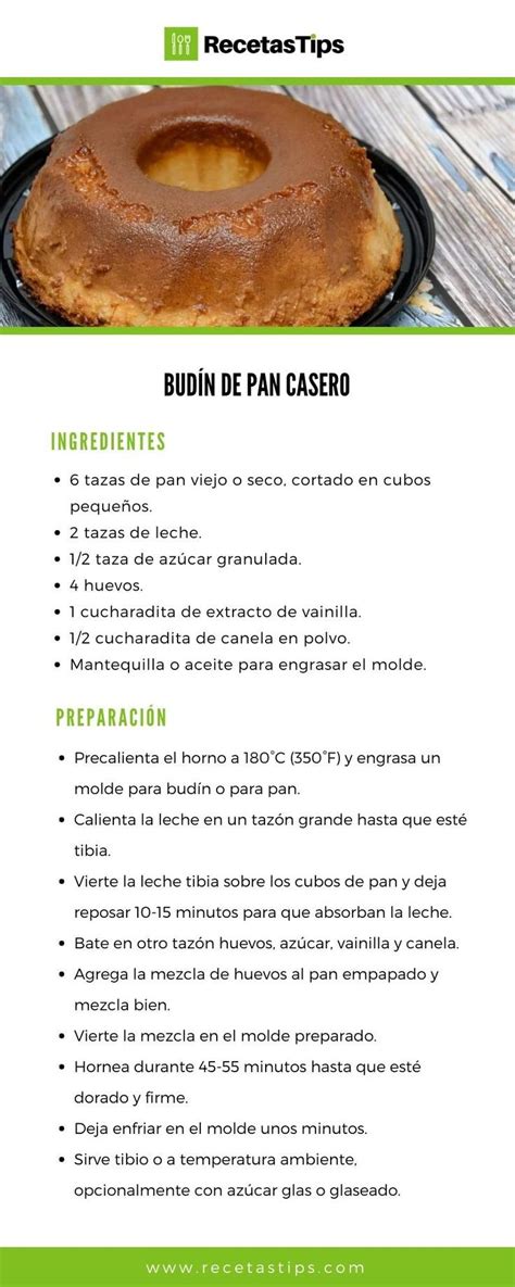 Ingredientes saludables para un budín sin harina