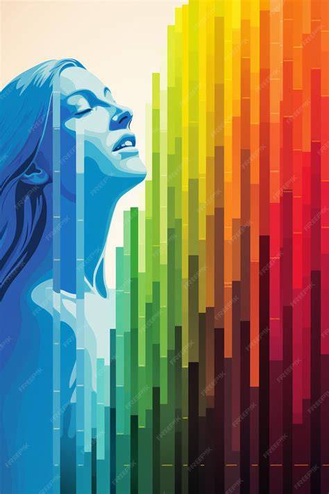 Espectro emocional representado por diferentes colores asociados a la música