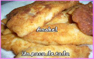 Mero rebozado en sartén
