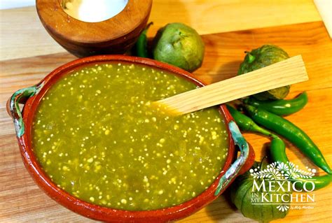 Ingredientes para salsa verde
