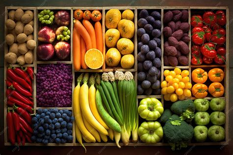 frutas y verduras frescas