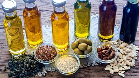 Variedad de aceites vegetales