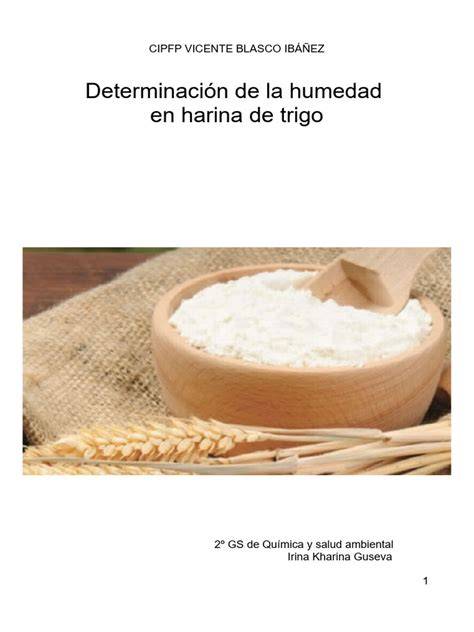 Gránulos de harina formados por la humedad