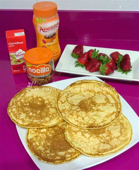 Montaje de tarta de tortitas