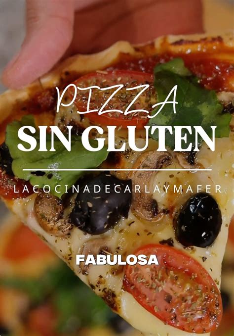 Ilustración de una pizza sin gluten con ingredientes frescos