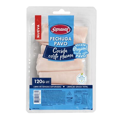 Comparativa de etiquetas de pechuga de pavo