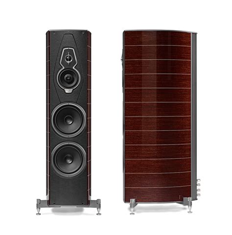 Gráfico comparativo de especificaciones de altavoces Sonus Faber