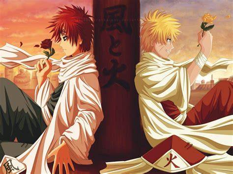 Gaara y Naruto juntos