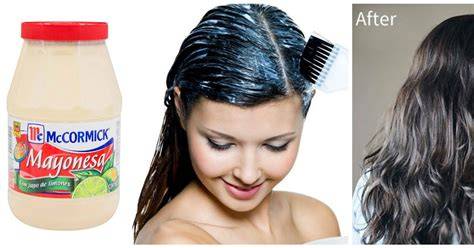 Mascarilla de mayonesa para el cabello