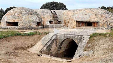 Esquema de la estructura del Búnker Blockhaus-13