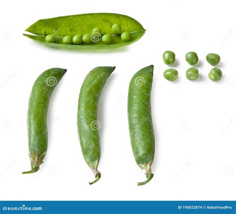 Arvejas frescas y maduras