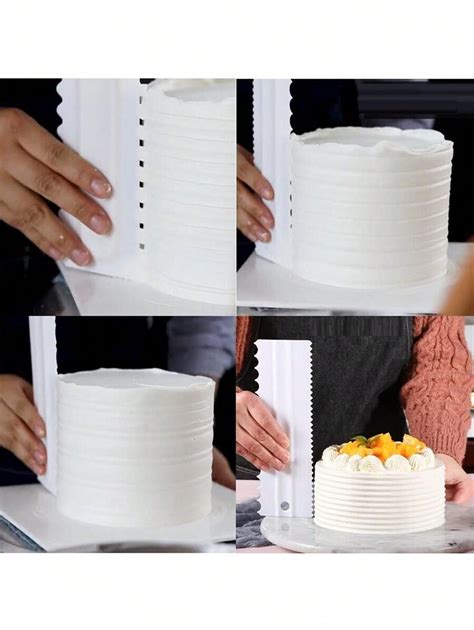 Rasquetas y peines para decoración de tartas