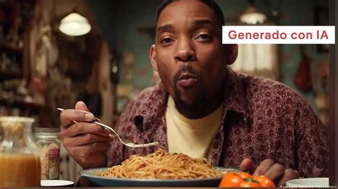 Will Smith comiendo espaguetis generados por IA
