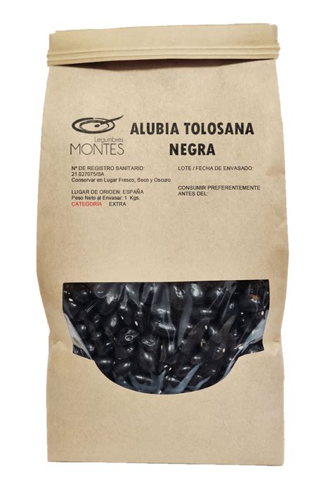 Infografía con los valores nutricionales de la alubia negra
