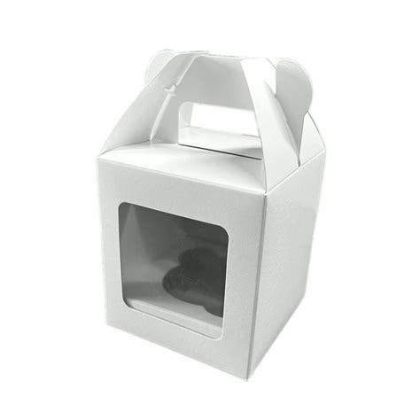Caja para cupcake con ventana