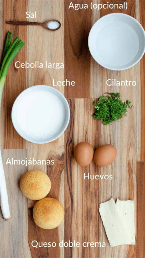 Ingredientes frescos para la changua: cebolla, cilantro, huevos