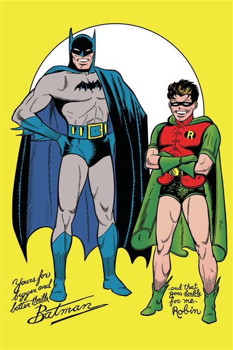 Ilustración de Batman y Robin