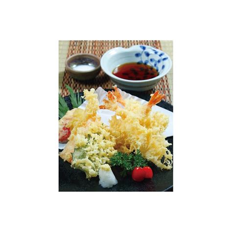 Plato de tempura variada