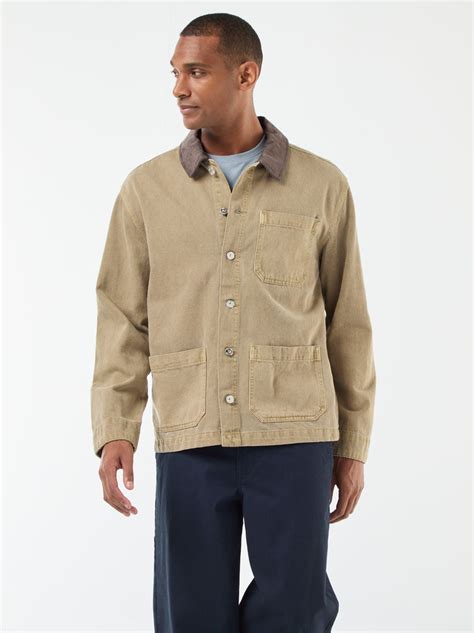 Chaqueta vaquera con cuello de pana