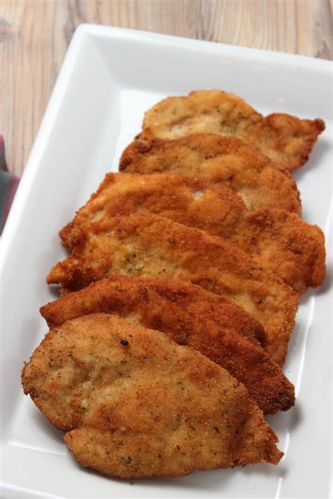 Variedades de pollo empanado