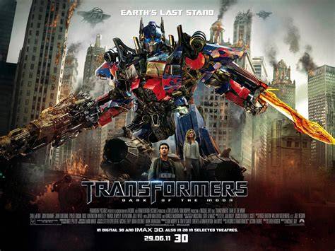 Cartel promocional de Transformers 3: Dark of the Moon
