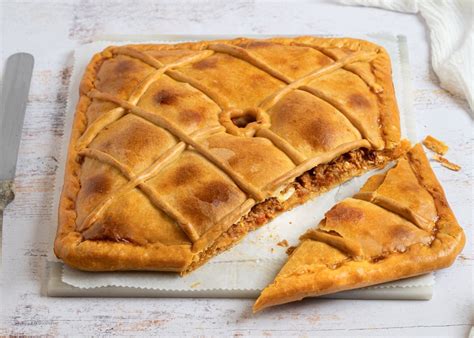 Ingredientes para la empanada de espinacas, atún y queso de cabra