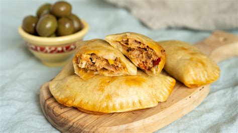 Relleno de espinacas, atún y cebolla