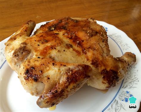 Pollo asado jugoso