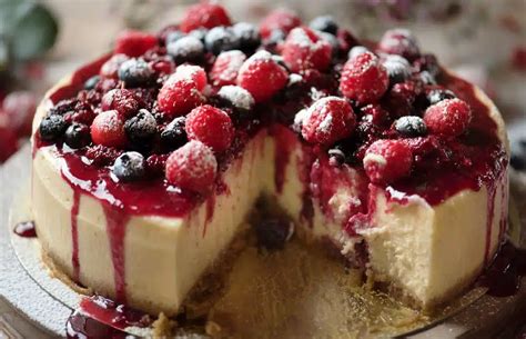 Proceso de horneado de cheesecake