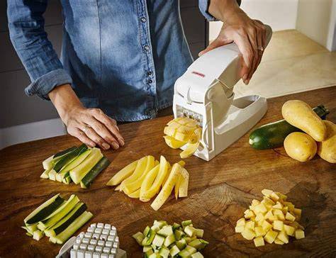 Comparativa entre cortadores de patatas manuales y automáticos
