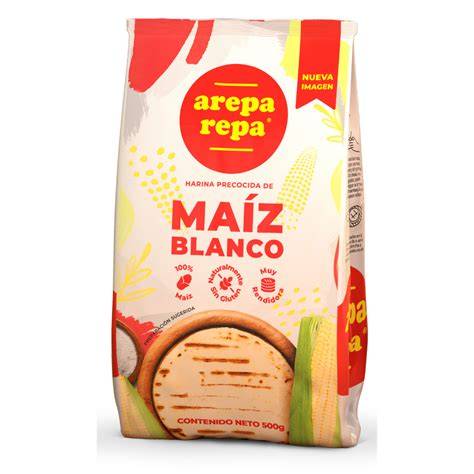 Harina de maíz precocida, elemento clave en la industrialización de la arepa