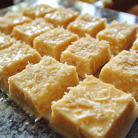 Cocada con leche de coco