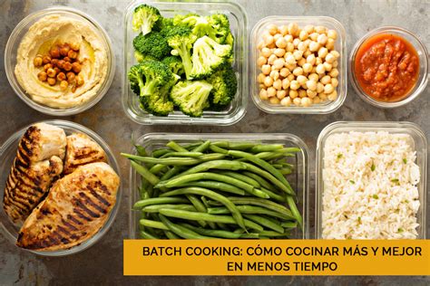 Esquema de planificación de comidas para batch cooking con salsa BBQ