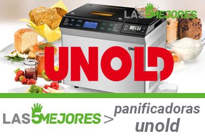 Gráfico comparativo de programas de panificadoras Unold