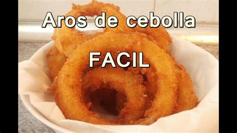 Ingredientes para rebozar aros de cebolla
